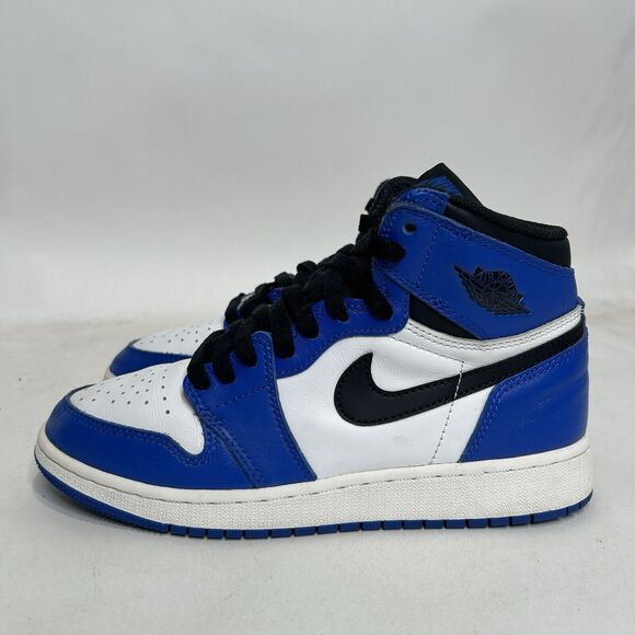 Nike Shoes Air Jordan 1 Retro High OG BG “Game Royal” 2024 - Picture 6 of 11